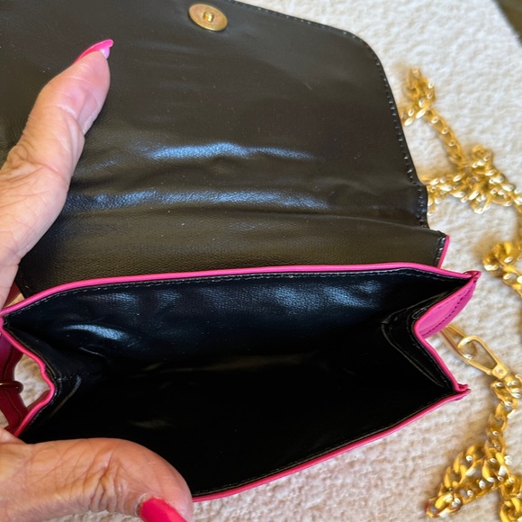 Moschino Pink Mini Bag with Gold Accents - Picture 4 of 9